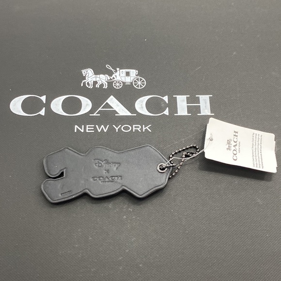 Disney X Coach Doc Bag Charm Snow White Dwarf Keychain FOB Collectible Hangtag - Picture 6 of 7